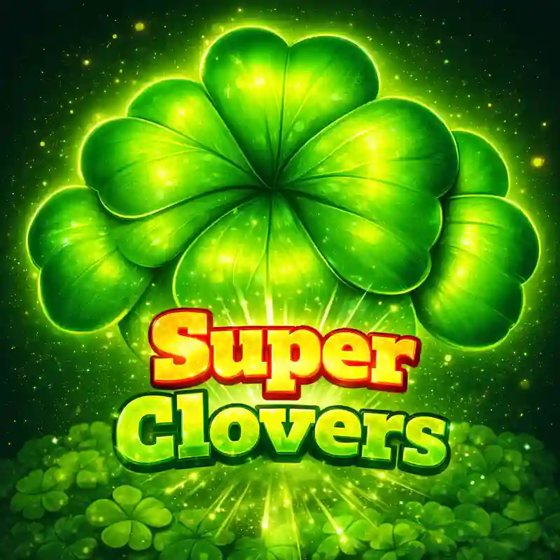 Super Clovers slot game interface